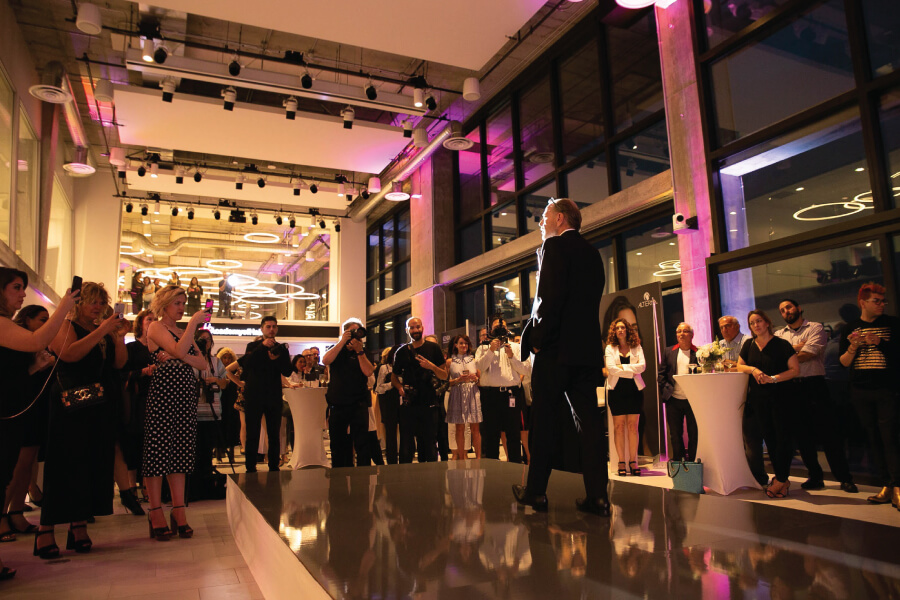 The Academy Of Hair Opening event